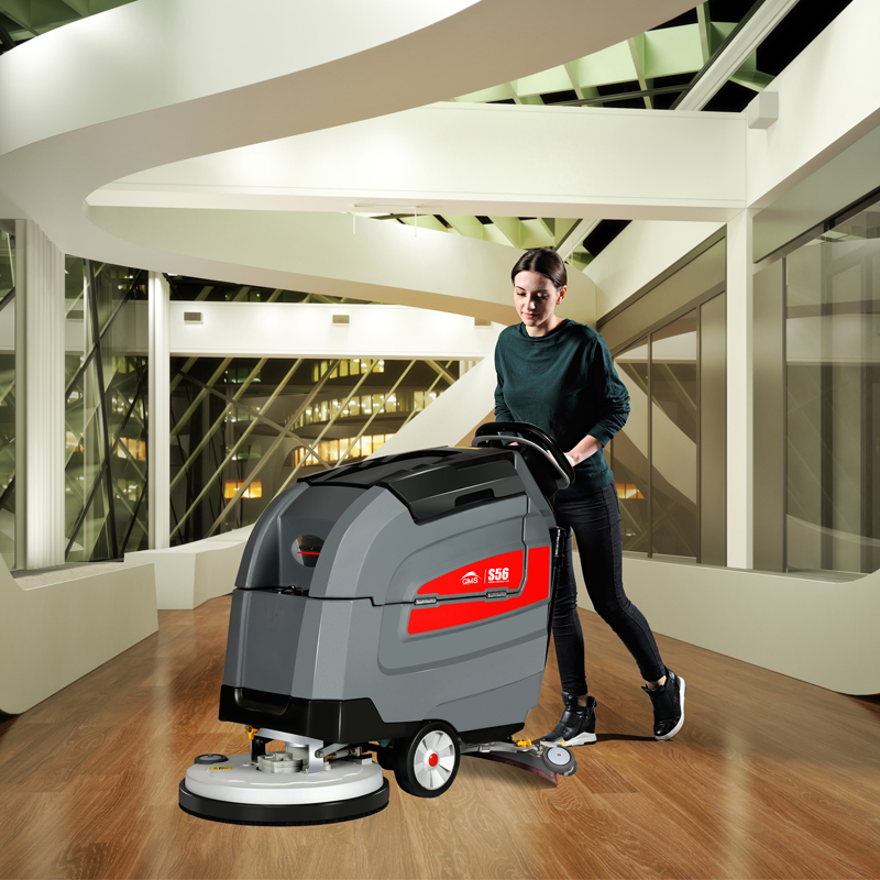 【新款】S56高美智慧型洗地机|手推式洗地机